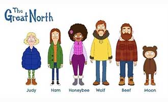 دانلود انیمیشن سریالی The Great North