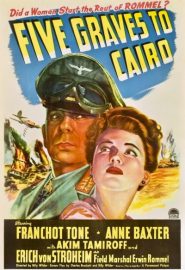 دانلود فیلم Five Graves to Cairo 1943